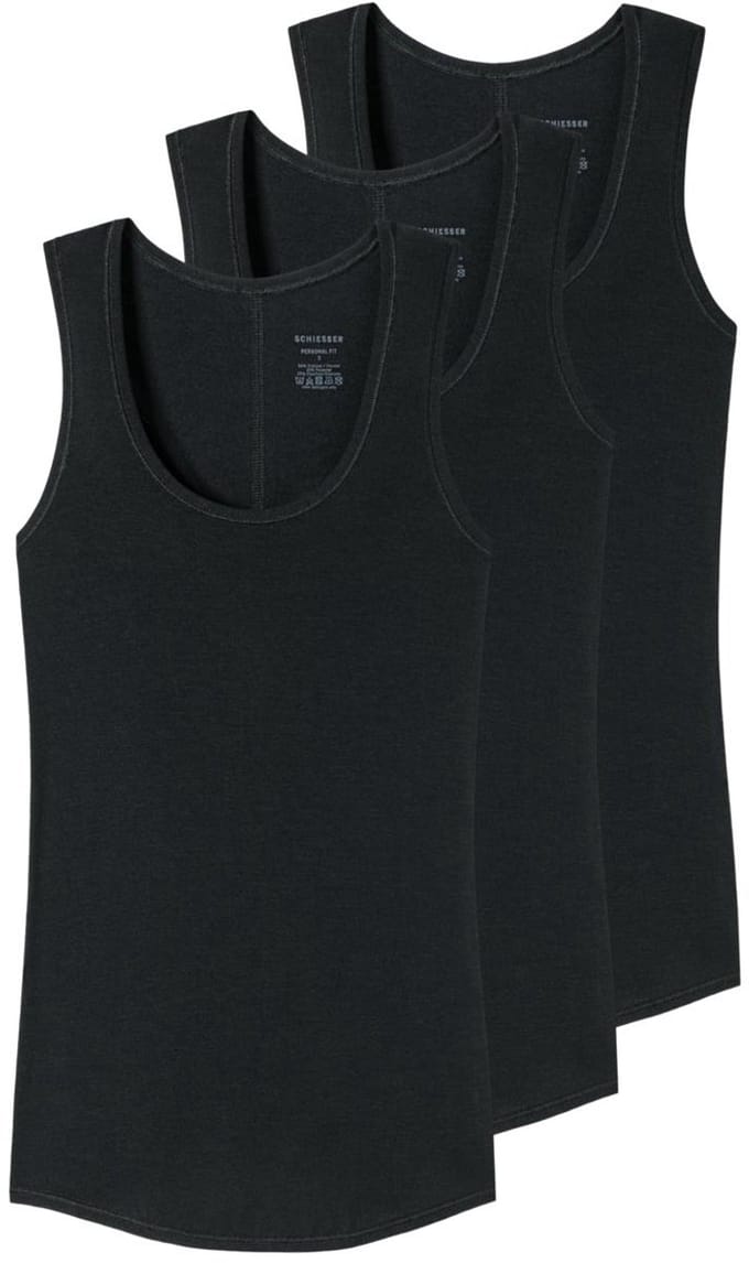 Schiesser Dames onderhemd 3 pack Personal Fit