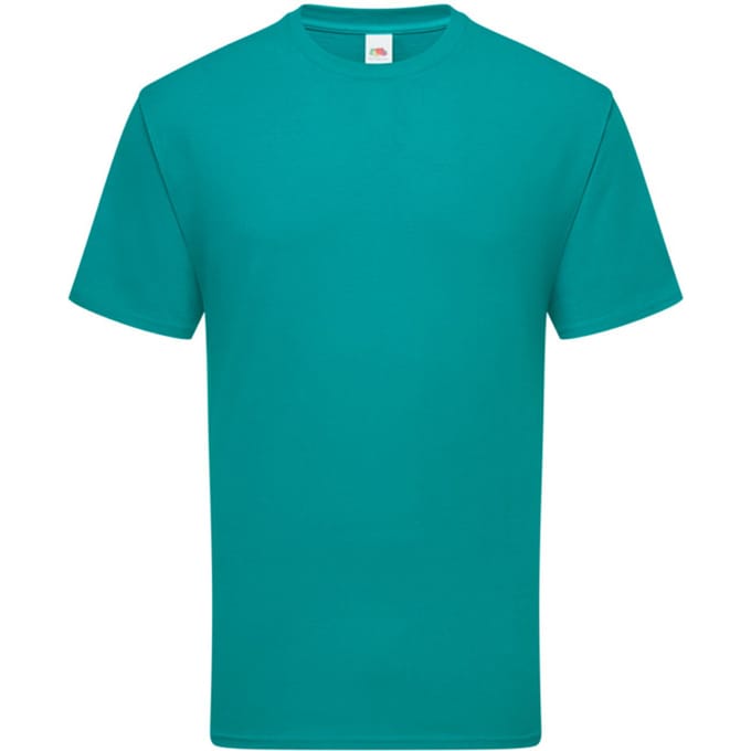 Fruit Of The Loom Mens Ringgesponnen Premium Tshirt (Ocean Teal)