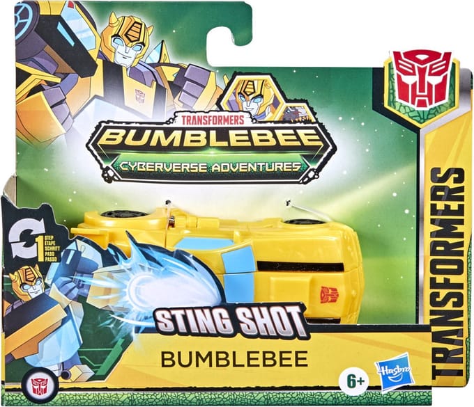 Hasbro Transformers Bumblebee Cyberverse 1 Step (geel, kunststof, 6 - 8 jaar)