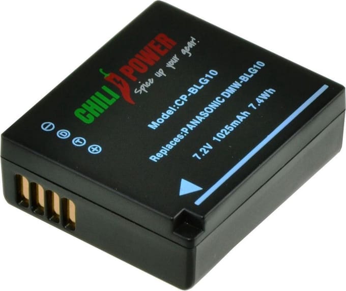 ChiliPower DMW-BLG10 accu voor Panasonic - 1025mAh
