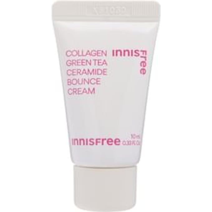 innisfree - Collagen Green Tea Ceramide Bounce Cream Mini Tube Type 10ml