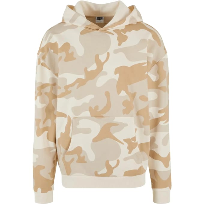 Urban Classics - Easy Camo Hoodie/trui - M - Groen