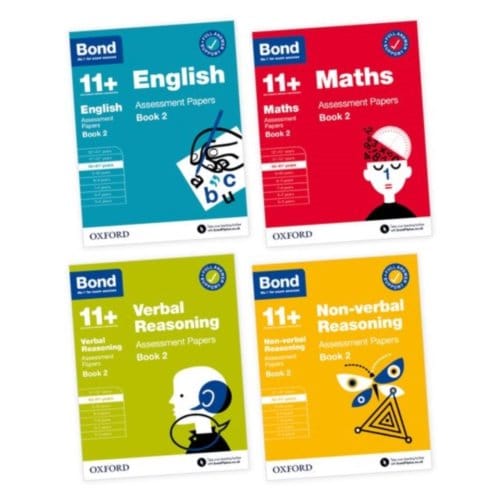 Bond 11+: Assessment Papers Book 2 Age 10-11 Years Bundle: English, Maths, Non-Verbal Reasoning, - Bond 11+