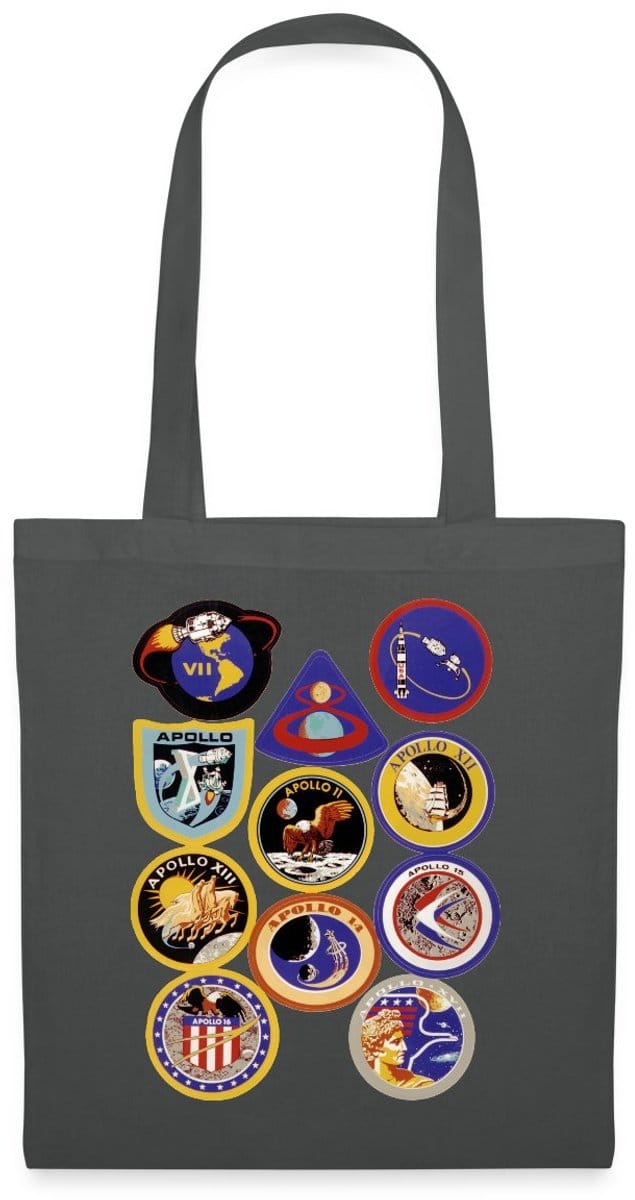 NASA Apollo-missie-insignes Tas Van Stof Schoudertas