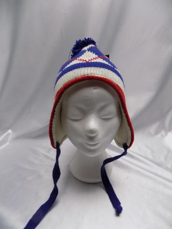 Muts IJshockey CCM Vintage Canadiens met POM en veters OSFA