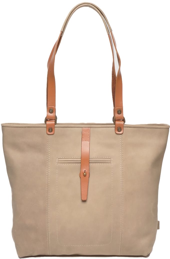 Berba | Bonneville | Shopper | Schouder tas | Dames | Taupe | Leer