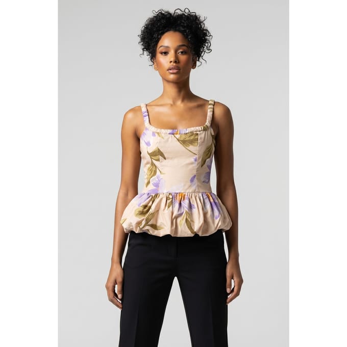 & Other Stories Grace Top Purple Größe: 34 | Blusen Outlet | Damen | Violett