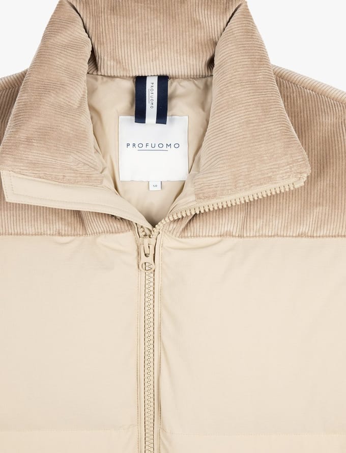 Profuomo tussenjas beige