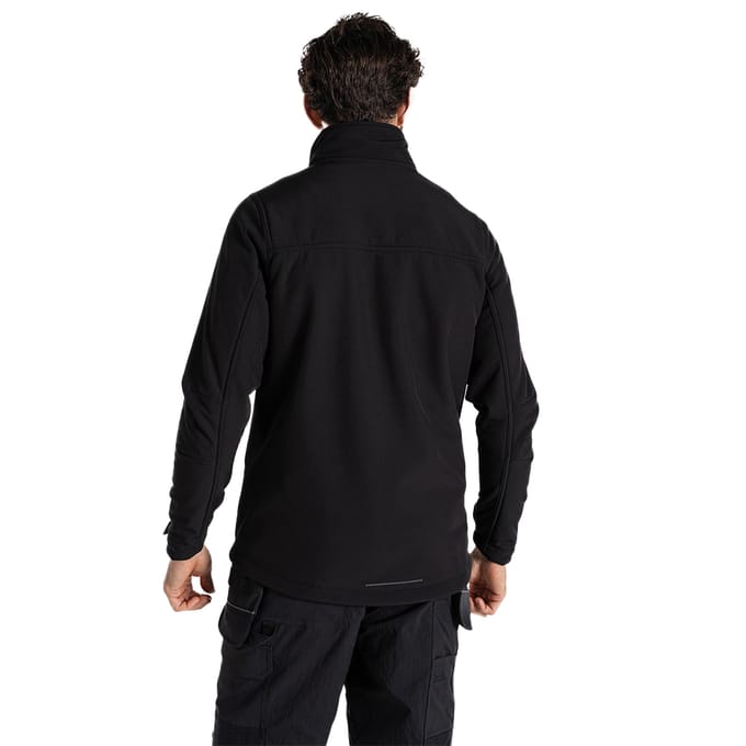 Craghoppers Heren Whitby Soft Shell Jas (Zwart)