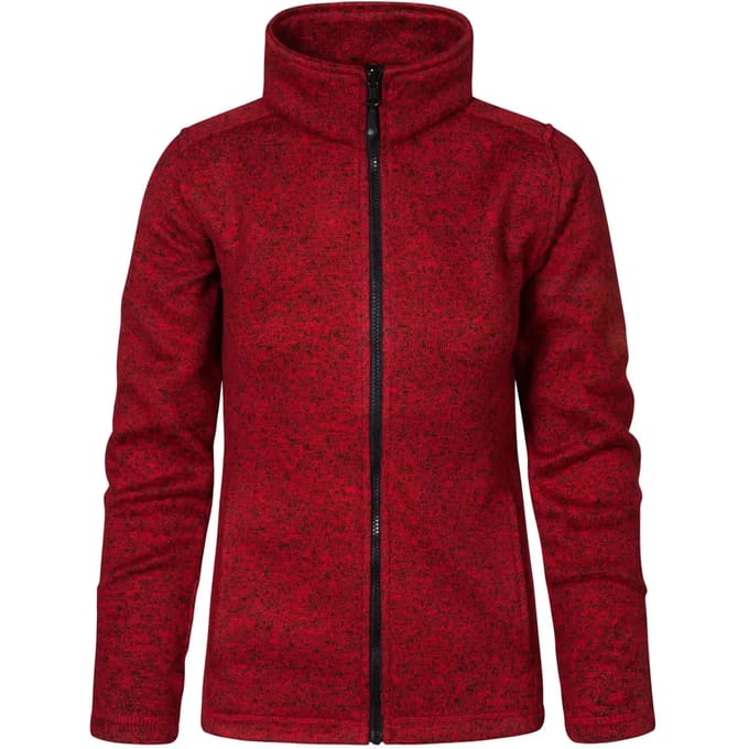 Promodoro Women´s Knit Fleece Jacket C+ E7725 - Heather Red - M