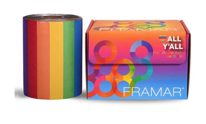 FRAMAR HOLI-YAY! (5" x 320') Embossed Foil Roll Medium