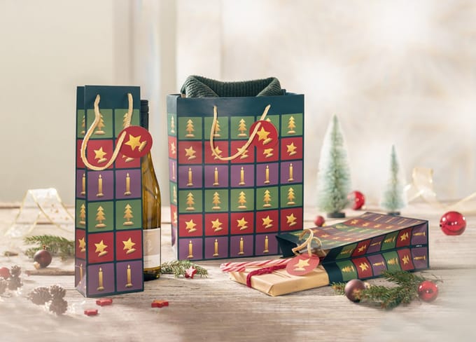 Cadeauzakje 'uitgesneden stijl', klein