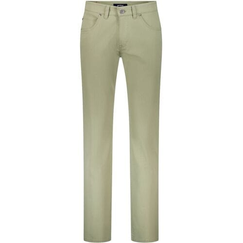 Gardeur Broek Bill Lightweight Comfort Stretch Cool Touch Summer Structure Pastel Groen / male