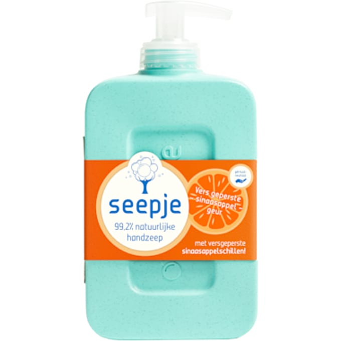 Seepje Handzeep Versgeperste Sinaasappel Geur - 300 ml