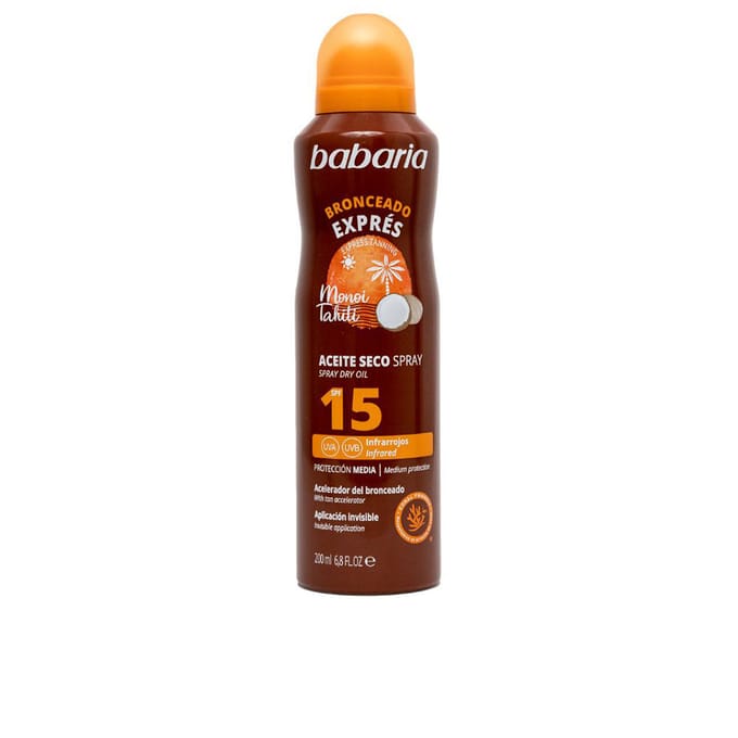 Bronceado Exprés Aceite Seco Spray Spf15 200 ml