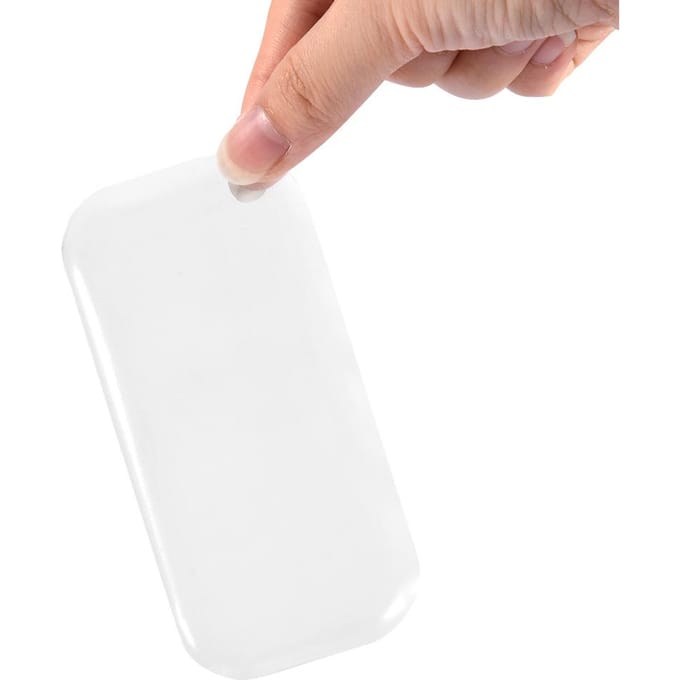 Verdikkend Make-up Zacht Siliconen Wimperextensie Tool Herbruikbaar Nepwimper Lijm Pad Transparant white