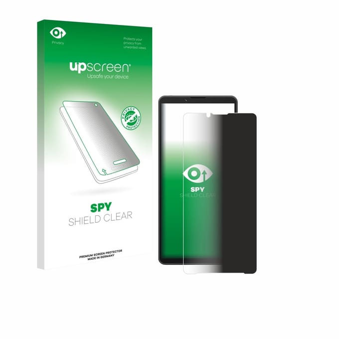 upscreen - privacy screenprotector voor Sony Xperia 10 VII - Folie Beschermfolie Blauwlichtfilter