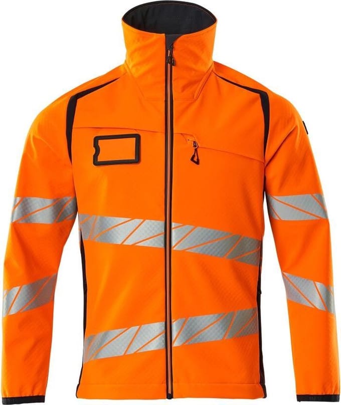 Mascot Accelerate Safe Softshell Jas 19002 - Mannen - Oranje/Navy - M