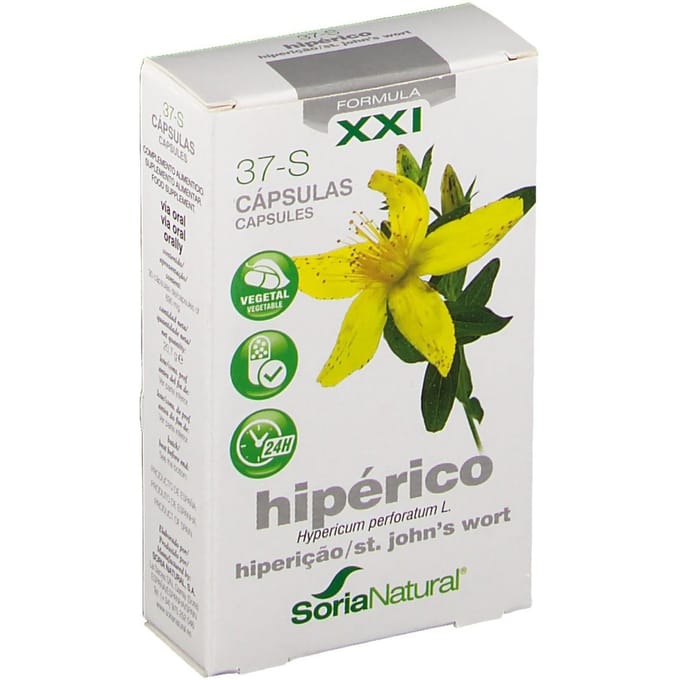 Soria Natural Hyperico Xxi Capsules 60CP