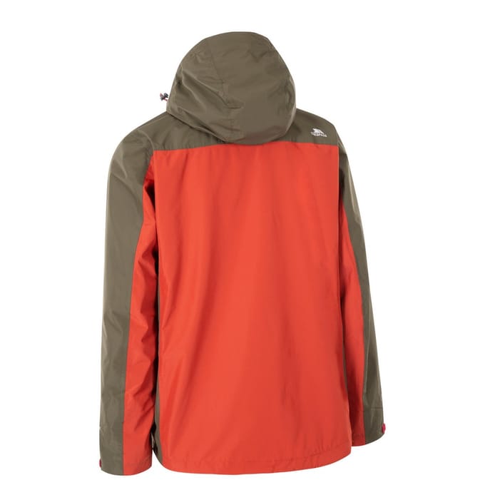 Trespass Heren Hinderclay TP75 Waterdichte jas (Salsa)