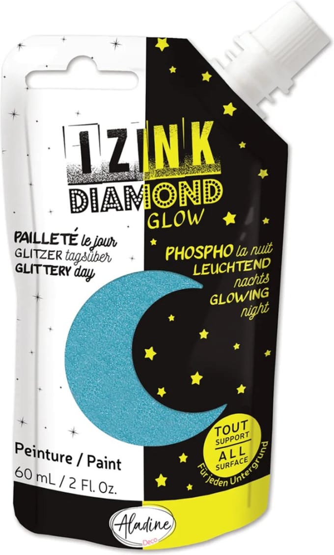 IZINK DIAMOND GLOW BLEU CIEL