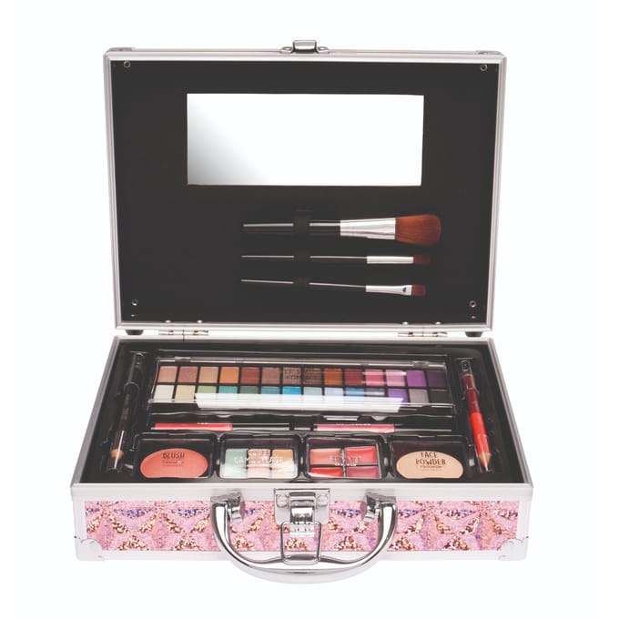 Top1Toys Casuelle Make-Up Koffer Holografisch Roze