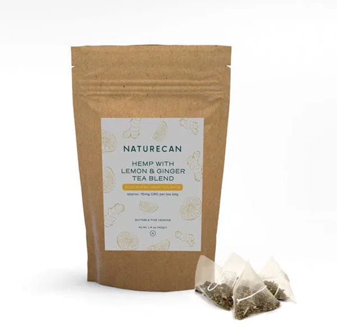 Naturecan CBD Hennep Thee - 40 Theezakjes - THC-vrij