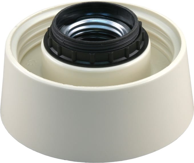 Universeel Lamphouder Schroefmodel recht 60W Wit 0158071