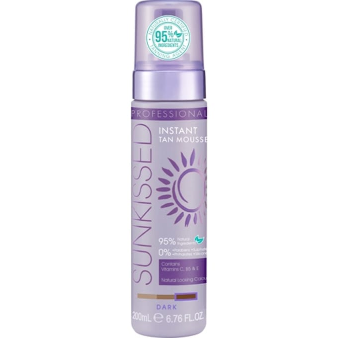 SUNkissed Professionele Instant Zelfbruinende Mousse - Donker