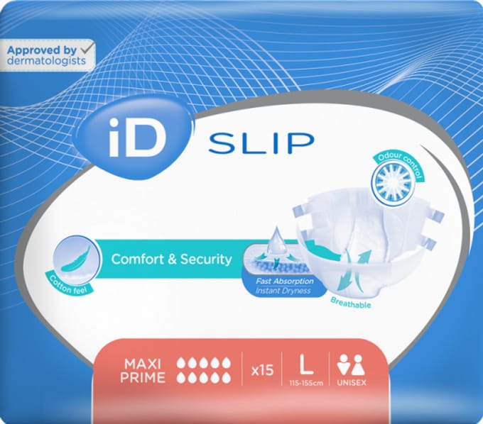 ID Expert Slip Maxi Prime Large - 6 paquets de 15 protections