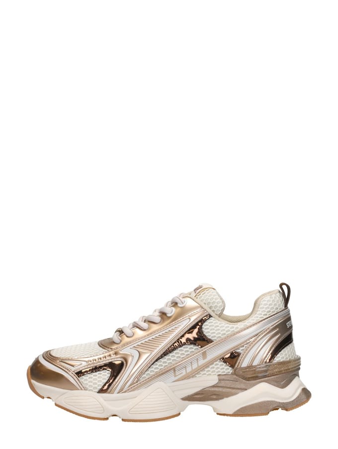 Dames Sneakers Steve Madden Speedster-e Silver Gold Goud - Maat 38