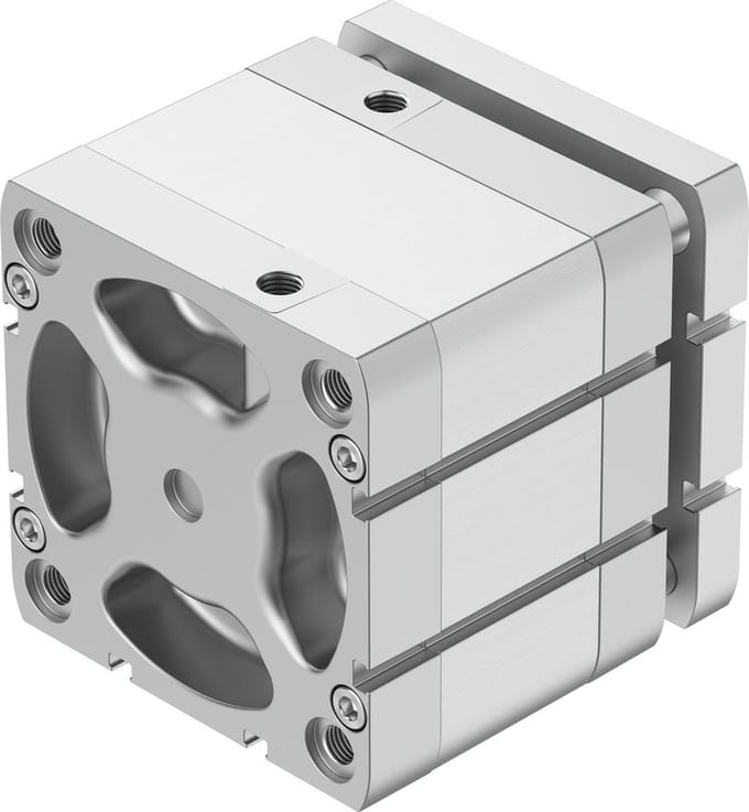 Festo Compacte Cilinder 100mm Boring 25mm Slag ISO 21287 Dubbelwerkend - 577227 - P2DSQ