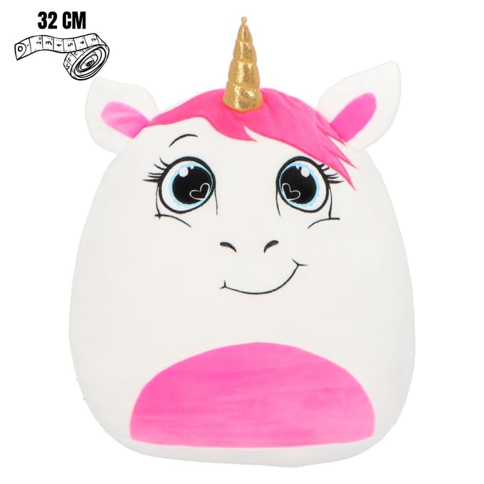 Unicorn squishys knuffel 32cm