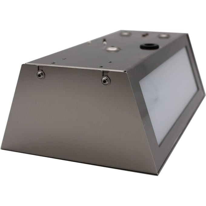 CMD Buitenwandlamp Long van roestvrij staal met sensor