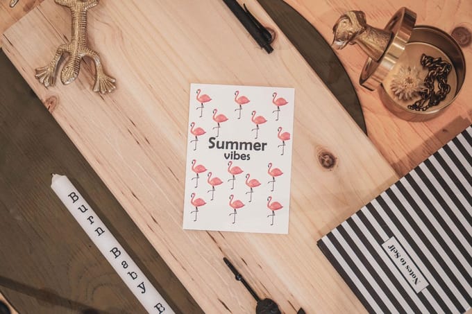 HouseVitamin Kaart Summer Vibes A6