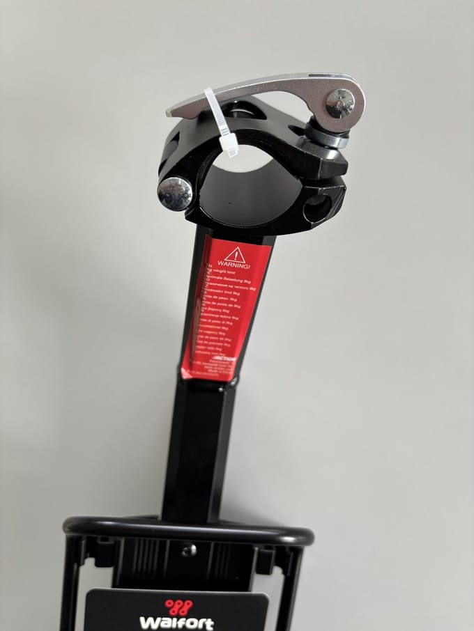 Fietsendrager - bagagedrager achter, 9kg draagvermogen, 25.4 tot 31.8 mm