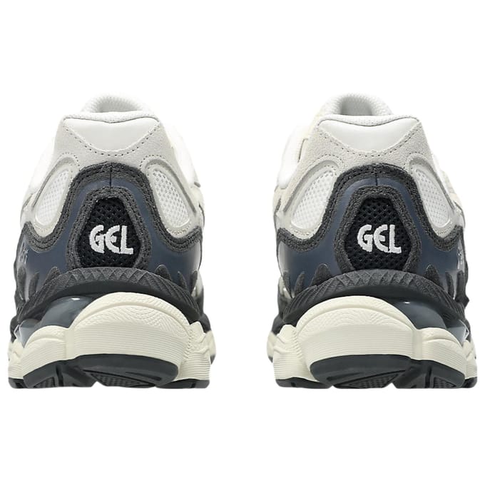 ASICS Gel NYC Wit Rookgrijs Unisex Sneakers 1203A383-111 40