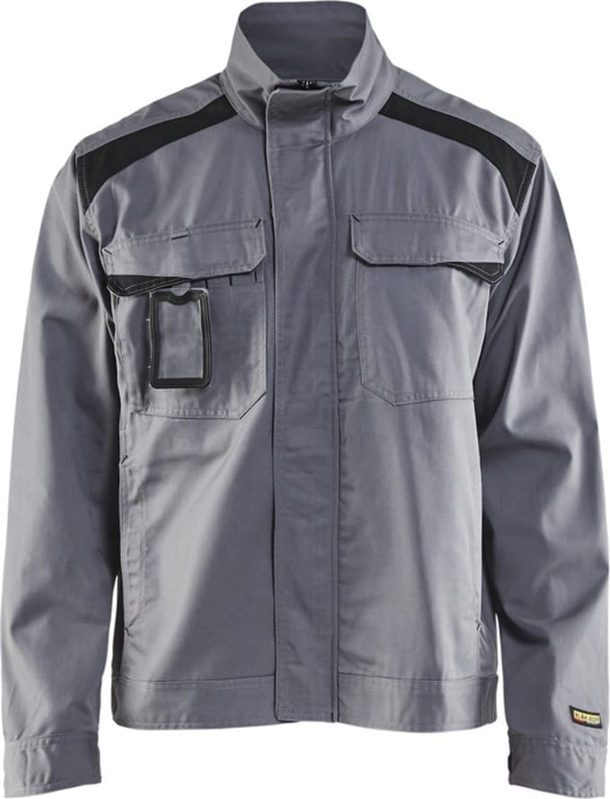 Blåkläder 4054-1800 Industriejack Ongevoerd Grijs/Zwart maat M