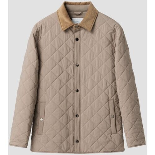 Eton Quilted Jacket Beige / male