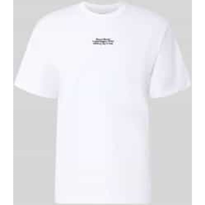 Regular fit t-shirt van puur katoen model 'Oliver'