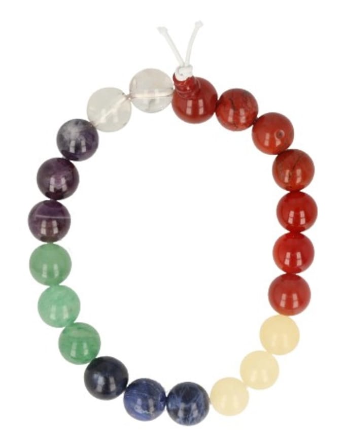 Chakra powerbead mannen - extra lange armband