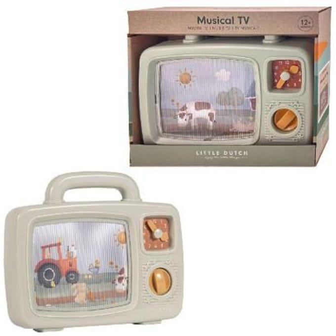 Little Dutch Farm Muziek TV Interactief speelgoed