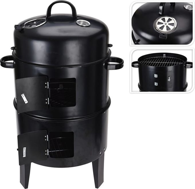 Barbecue Smoker - Rook- En Grill-Oven - Ø40 X H78 Cm