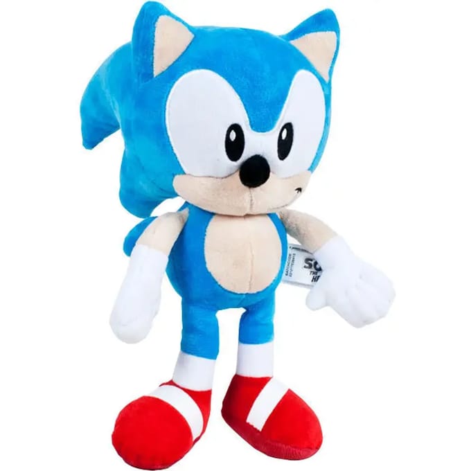 Sonic The Hedgehog Pluche Knuffel Licht Blauw 30 cm