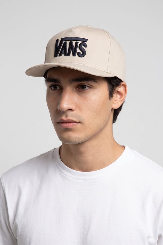 Vans Unisex Stretch Logo Snapback Beige Taglia: OS | Cappelli Outlet | Unisex | Marrone