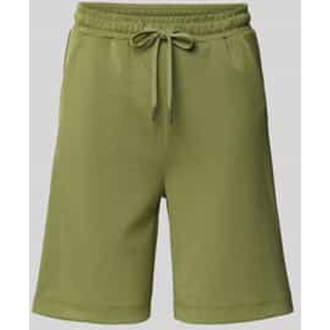 Sweatshorts met elastische band, model 'Banu'