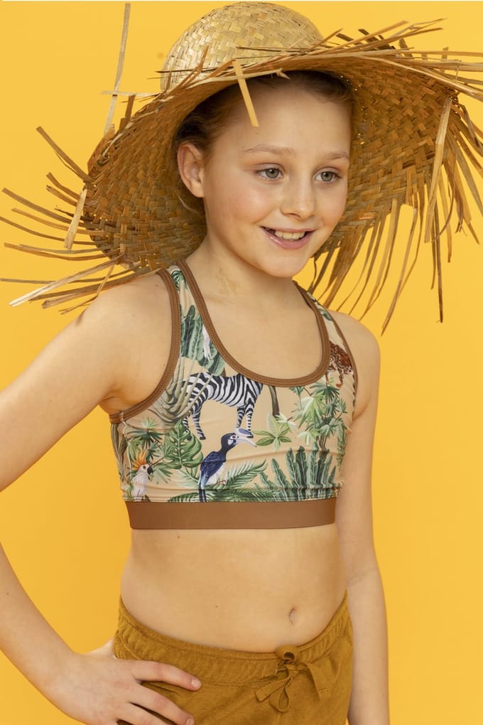 Claesen's® - Bikini Set - Toucan - 100% Polyester - 17% Spandex - 83% Polyester
