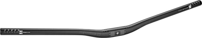 Ergotec Low Riser 15 Mm 9º Grip 205 Mm Stuur Zwart 31.8 mm / 720 mm