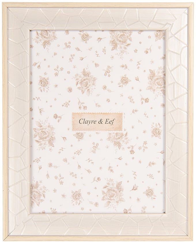 Clayre & Eef Fotolijst 15x20 cm Beige Kunststof