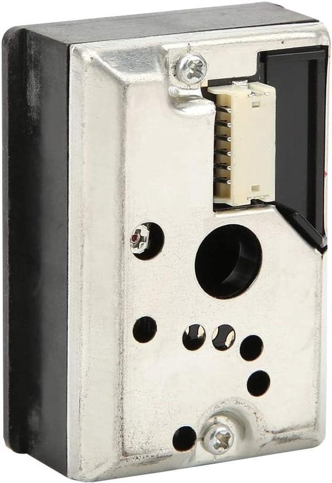 PM2.5 Sensor - Luchtkwaliteit Module - Luchtkwaliteit Meten - Zeer Efficiënte Sensing - 50x30x20 mm - Grijs